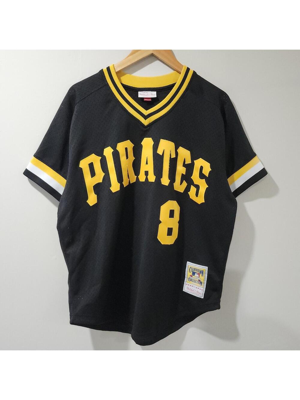 Mitchell Ness Willie Stargell Pittsburgh Pirates MLB Authentic Jersey Mesh Large